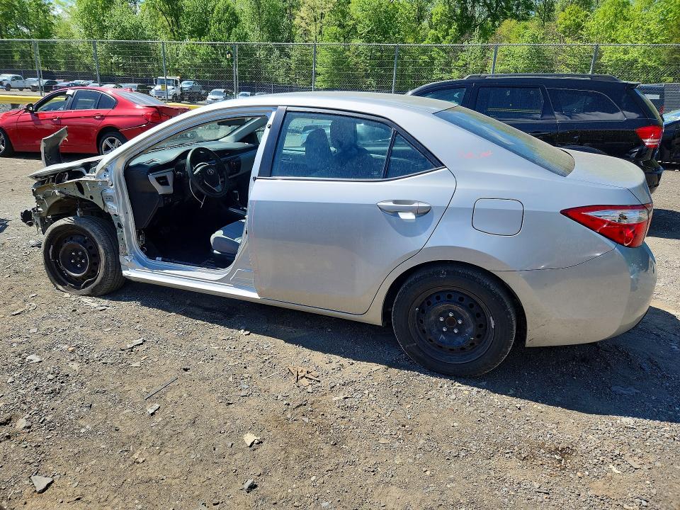 2016 Toyota Corolla VIN 5YFBURHE8GP544697 COPART salvage auction — FRONT END, Md - Cert Of Salvage > 75% Damage, sold $3,050 on 2026-07-17 (photo 2)
