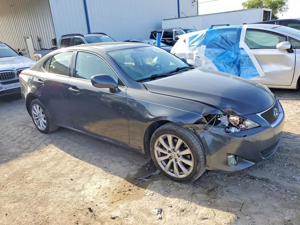 2006 Lexus Is VIN JTHCK262662006425 COPART salvage auction — FRONT END, Fl - Cert Of Title Slvg Rebuildable, sold $775 on 2026-07-17 (photo 4)