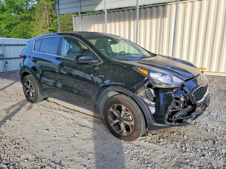 2021 Kia Sportage VIN KNDPMCAC1M7927115 COPART salvage auction — FRONT END, Sc - Cert Of Title-Salvage, sold $4,400 on 2026-07-14 (photo 4)