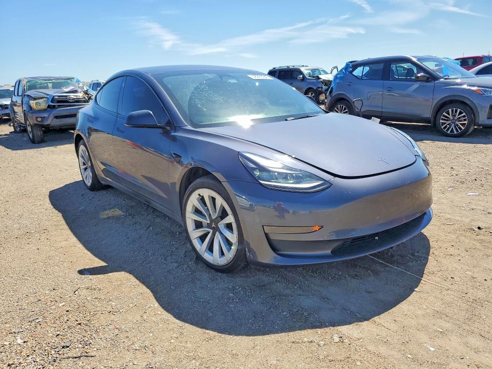 2023 Tesla Model 3 VIN 5YJ3E1EA5PF472230 COPART salvage auction — FRONT END, Tx - Salvage Vehicle Title, sold $1,000 on 2026-07-20 (photo 4)