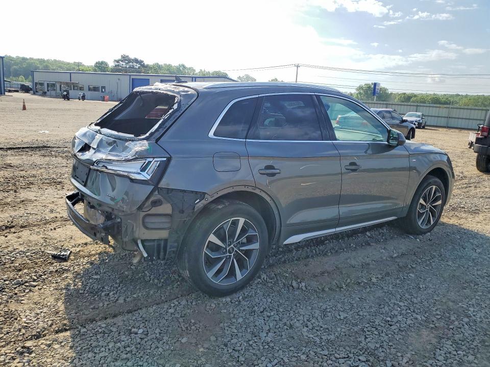 2023 Audi Q5 VIN WA1EAAFY4P2062208 COPART salvage auction — REAR END, Id - Salvage Certificate Of Title, sold $14,600 on 2026-07-08 (photo 3)