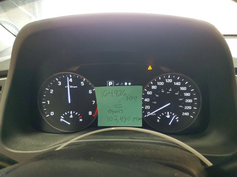 2018 Hyundai Elantra VIN KMHD84LF9JU640974 COPART salvage auction — FRONT END, On - Permit Salvage, sold $125 on 2026-07-06 (photo 9)