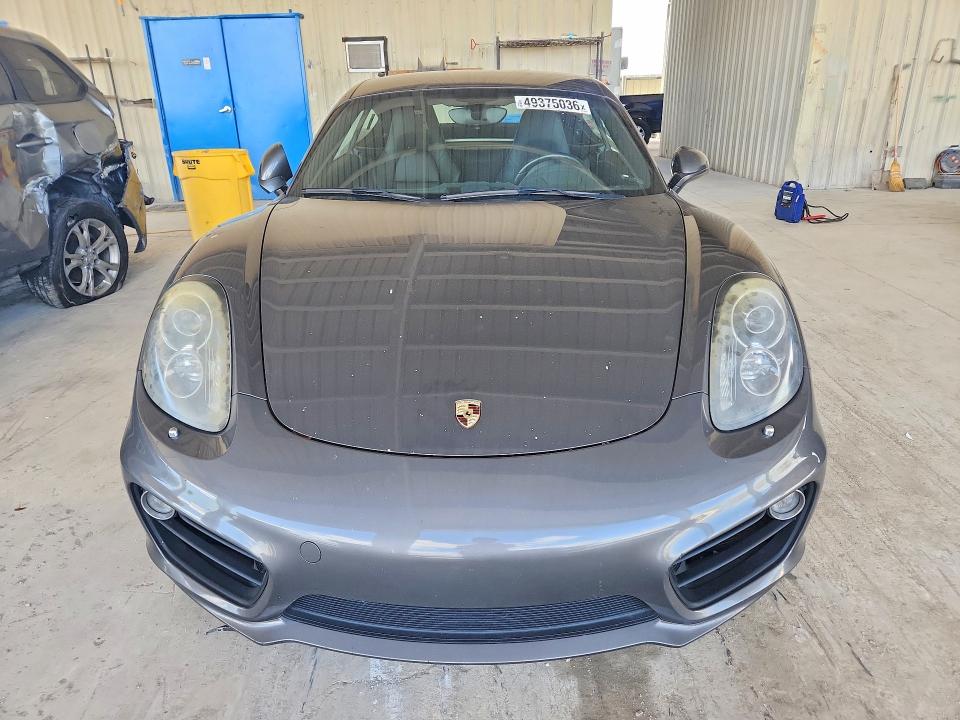 2016 Porsche Cayman VIN WP0AB2A86GK185409 COPART salvage auction — REAR END, Fl - Cert Of Title Slvg Rebuildable, sold $9,900 on 2026-09-01 (photo 5)