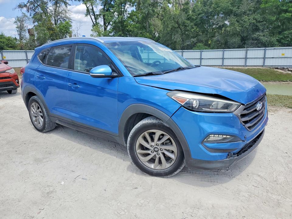 2016 Hyundai Tucson VIN KM8J33A22GU144001 COPART salvage auction — REAR END, Fl - Cert Of Title Slvg Rebuildable, sold $1,550 on 2026-07-14 (photo 4)