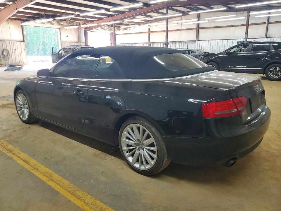2012 Audi A5 VIN WAUVFAFH2CN001257 COPART salvage auction — MECHANICAL, Nc - Dealer Only Clean Title, sold $550 on 2026-07-14 (photo 2)