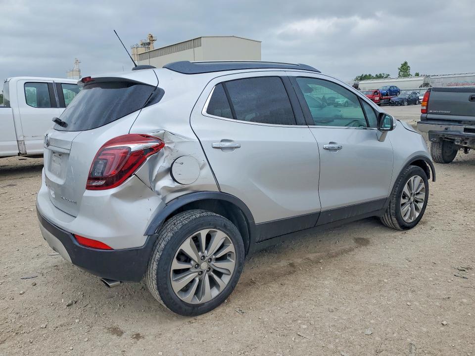 2017 Buick Encore VIN KL4CJASBXHB119232 COPART salvage auction — FRONT END, Ks - Cert Of Title-Salvage, sold $1,300 on 2026-07-16 (photo 3)
