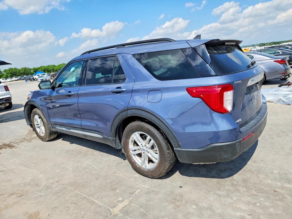 2021 Ford Explorer VIN 1FMSK7DH6MGA52303 COPART salvage auction — FRONT END, Tx - Certificate Of Title, sold $4,950 on 2026-07-02 (photo 2)