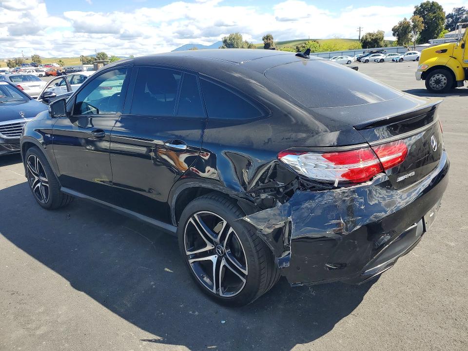 2018 Mercedes-benz Gle VIN 4JGED6EB0JA124073 COPART salvage auction — REAR END, Salvage Title, sold $25,250 on 2026-07-15 (photo 2)