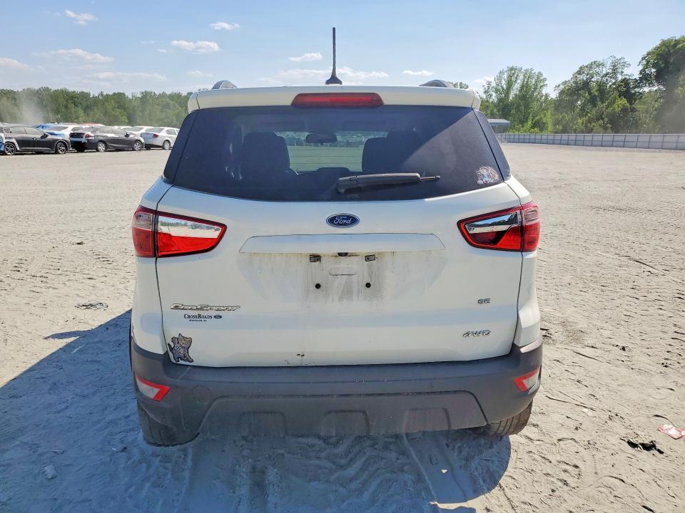 2021 Ford Ecosport VIN MAJ6S3GL9MC399832 COPART salvage auction — FRONT END, Sc - Cert Of Title-Salvage, sold $1,950 on 2026-07-06 (photo 6)
