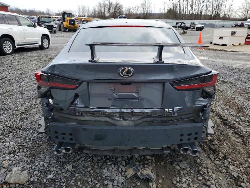 2024 Lexus Rc VIN JTHYP5BC8R5008929 COPART salvage auction — ROLLOVER, Mn - Cert Of Title-Salvage, sold $11,300 on 2026-07-06 (photo 6)