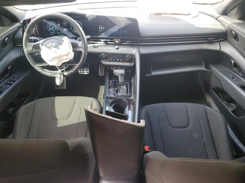 2025 Hyundai Elantra VIN KMHLM4DJ9SU130149 COPART salvage auction — FRONT END, Ca - Salvage Certificate, sold $7,200 on 2026-07-20 (photo 8)