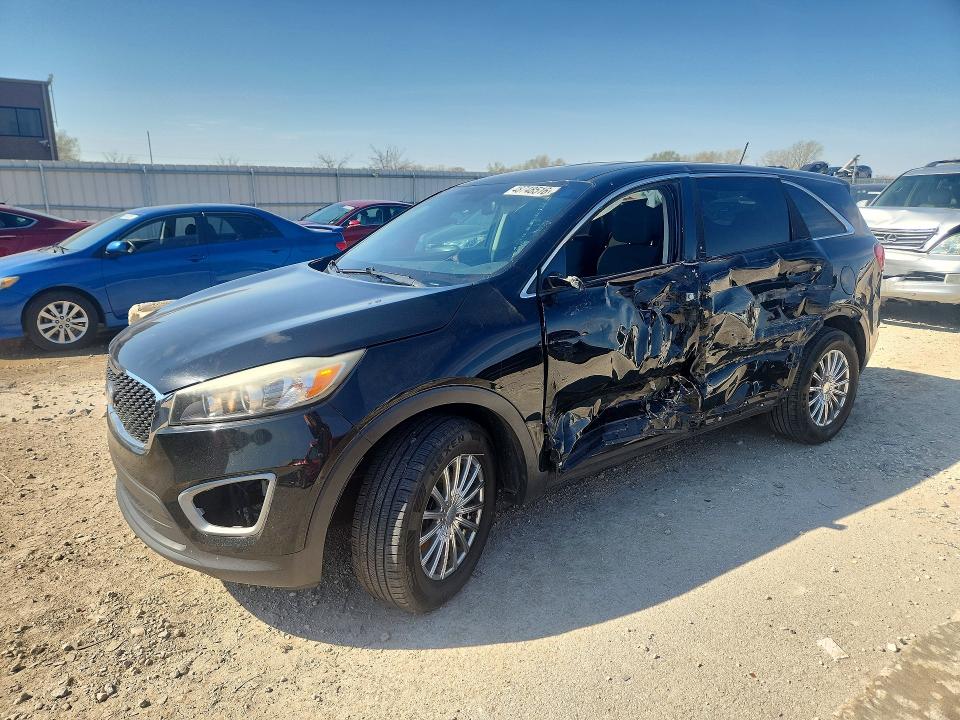 2016 Kia Sorento VIN 5XYPG4A36GG125079 COPART salvage auction — SIDE, WV - SALVAGE CERTIFICATE, sold $1,650 on 2026-07-14 (photo 1)