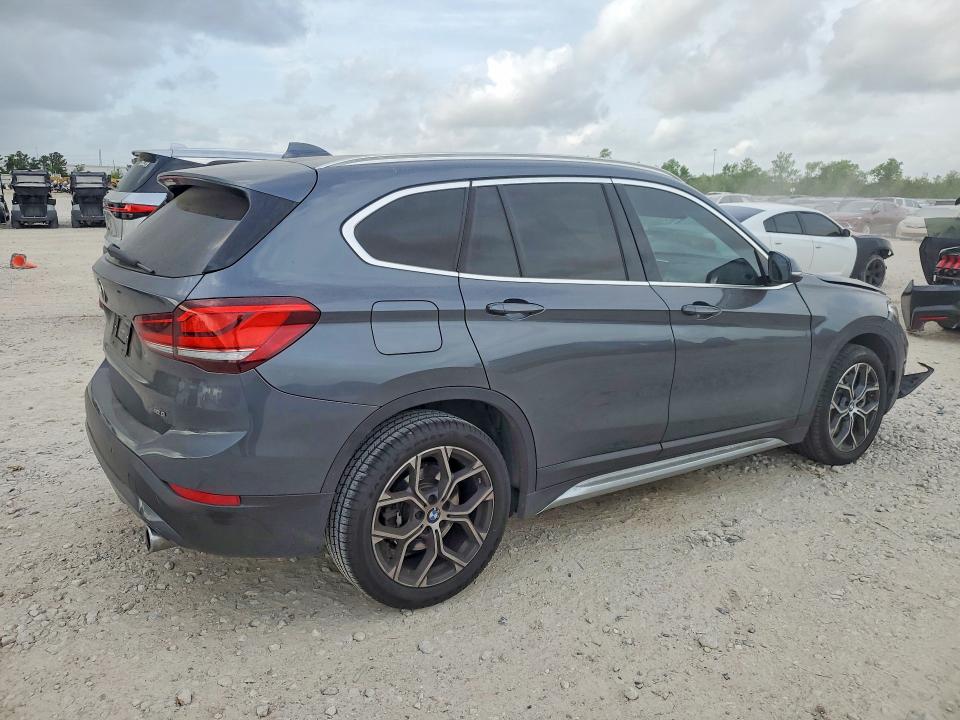 2021 BMW X1 VIN WBXJG7C03M5T04309 COPART salvage auction — FRONT END, Tx - Salvage Vehicle Title, sold $7,200 on 2026-07-10 (photo 3)