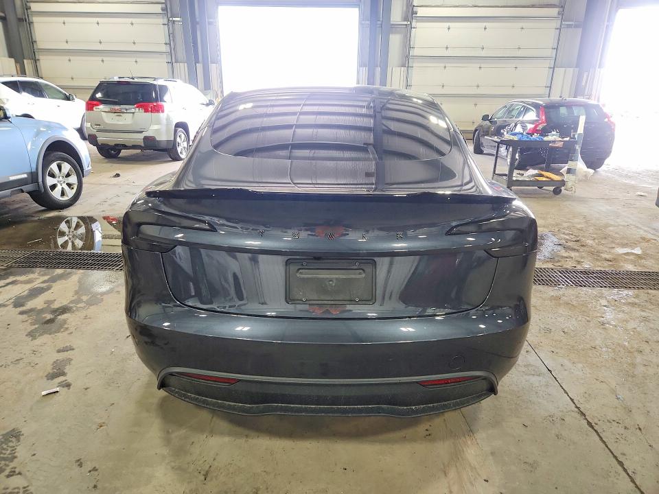2025 Tesla Model 3 VIN 5YJ3E1EA8SF040059 COPART salvage auction — FRONT END, Salvage Title, sold $11,200 on 2026-08-25 (photo 6)