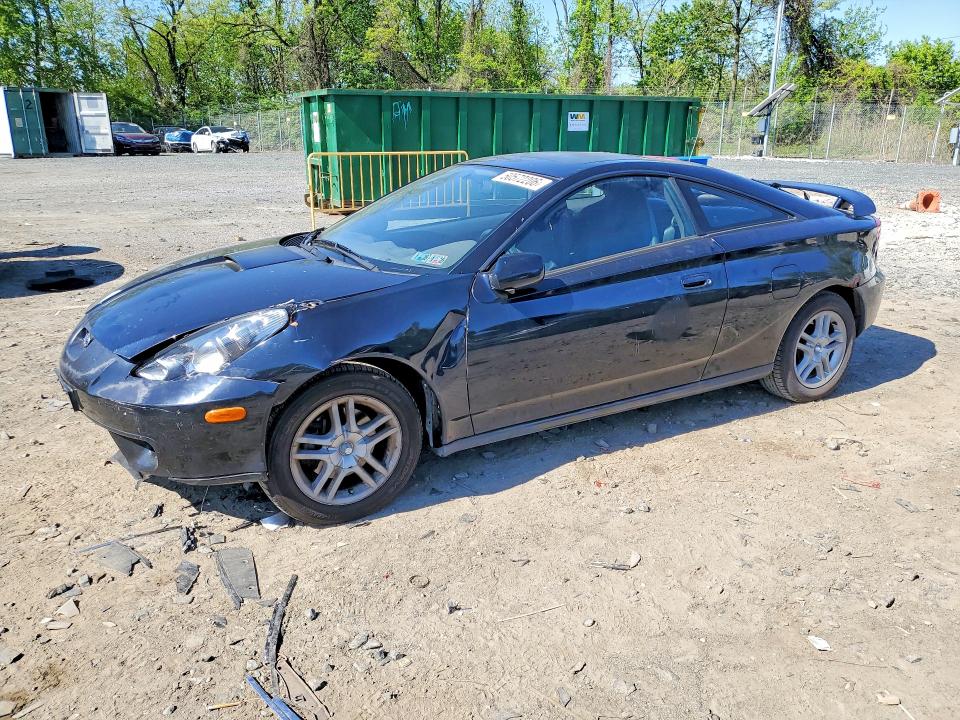 2001 Toyota Celica VIN JTDDR32T310071596 COPART salvage auction — FRONT END, Md - Cert Of Salvage > 75% Damage, sold $400 on 2026-07-28 (photo 1)