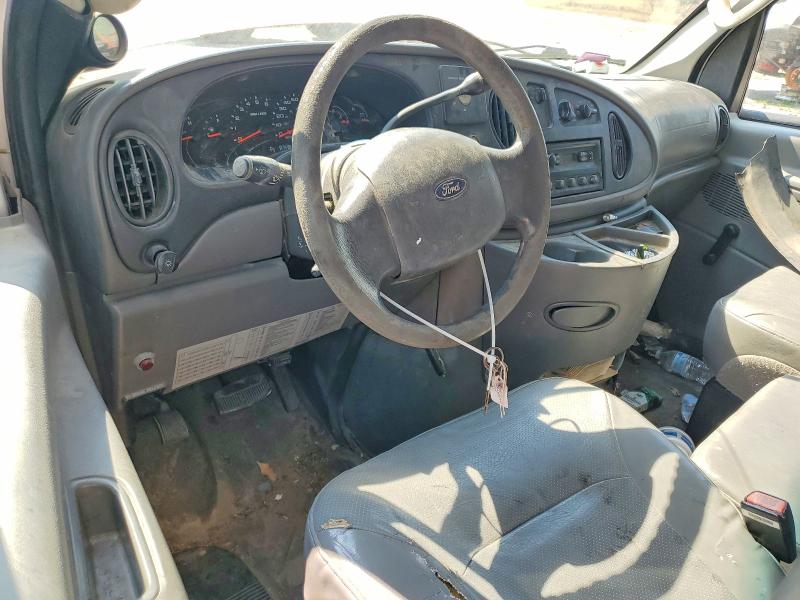 2007 Ford Econoline VIN 1FDXE45S47DA23832 COPART salvage auction — FRONT END, Ga - Cert Of Title-Salvage, sold $250 on 2026-07-09 (photo 8)
