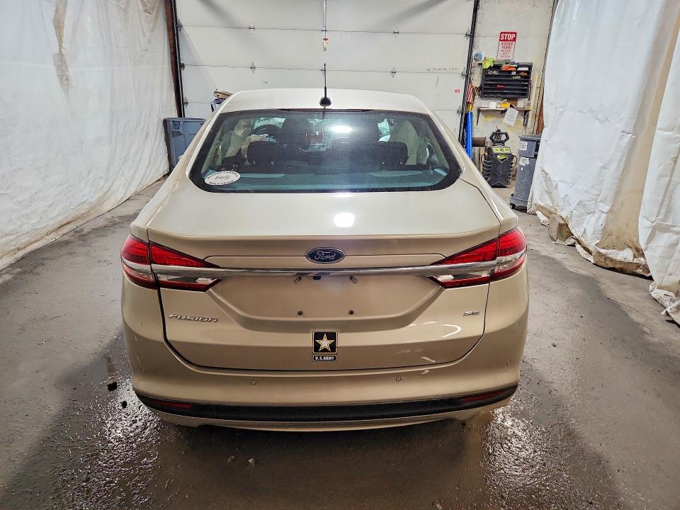 2017 Ford Fusion VIN 3FA6P0H78HR411851 COPART salvage auction — FRONT END, PA - CERTIFICATE OF SALVAGE, sold $200 on 2026-07-02 (photo 6)