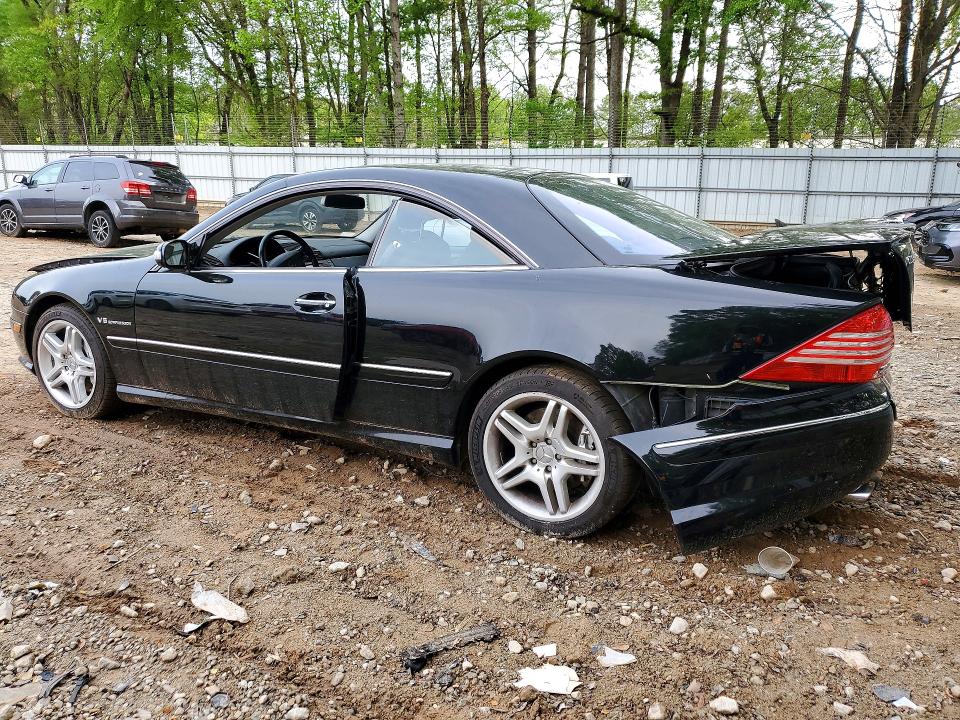 2005 Mercedes-benz Cl-class VIN WDBPJ74J25A045058 COPART salvage auction — REAR END, GA - CERT OF TITLE-SALVAGE, sold $3,500 on 2026-07-17 (photo 2)