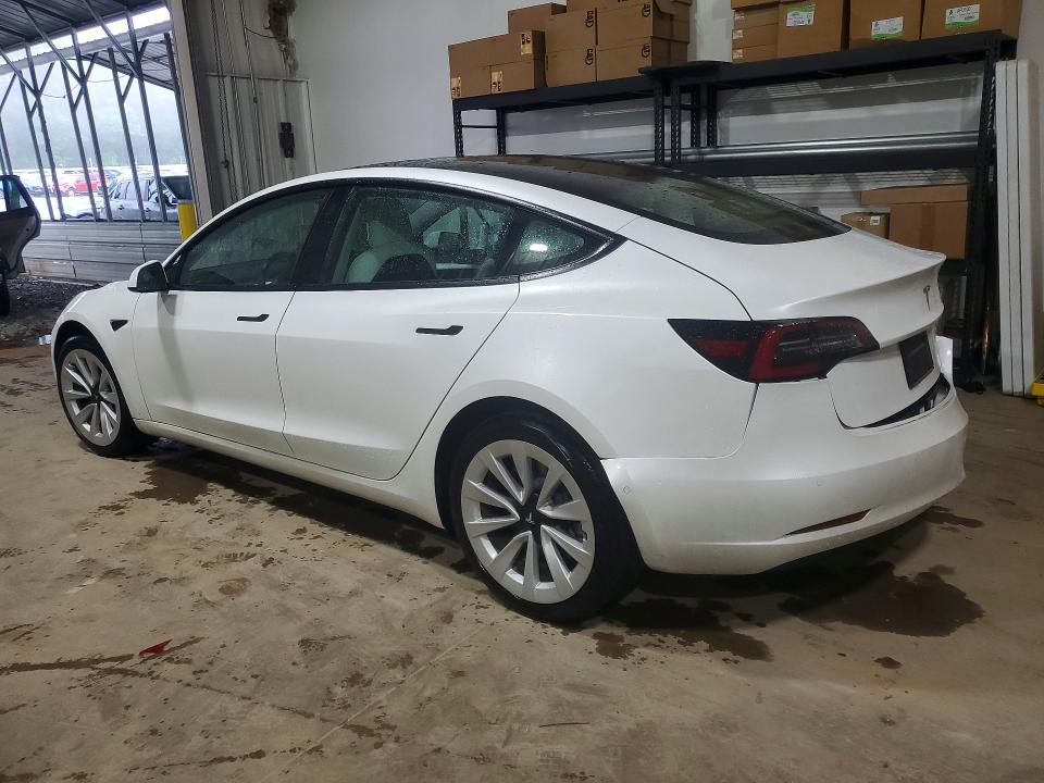 2021 Tesla Model 3 VIN 5YJ3E1EA2MF084979 COPART salvage auction — REAR END, Ga - Cert Of Title-Salvage, sold $13,200 on 2026-07-10 (photo 2)
