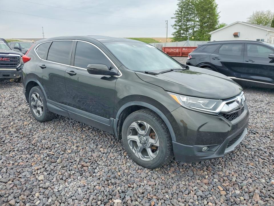 2018 Honda Cr-v VIN 7FARW2H58JE016133 COPART salvage auction — HAIL, In - Certificate Of Title, sold $5,800 on 2026-07-21 (photo 4)