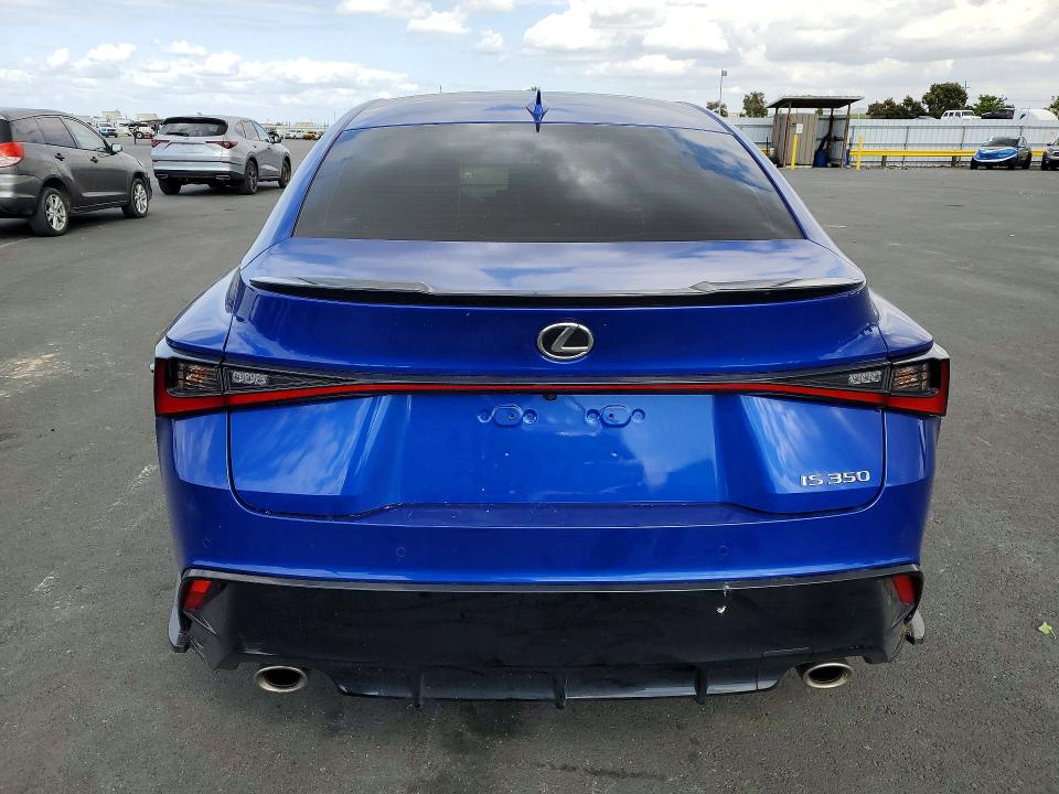 2023 Lexus Is 350 VIN JTHGZ1B24P5066457 COPART salvage auction — FRONT END, Ca - Salvage Certificate, sold $22,100 on 2026-07-06 (photo 6)