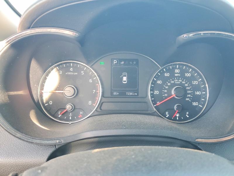2018 Kia Forte VIN 3KPFL4A71JE218395 COPART salvage auction — REAR END, Ca - Salvage Certificate, sold $2,050 on 2026-07-09 (photo 9)