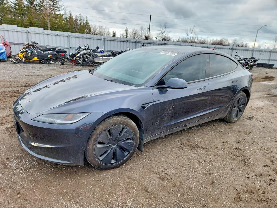 2024 Tesla Model 3 VIN LRW3E7EB6RC086781 COPART salvage auction — UNDERCARRIAGE, On - Permit No Brand - Unfit, sold $10,700 on 2026-07-21 (photo 1)