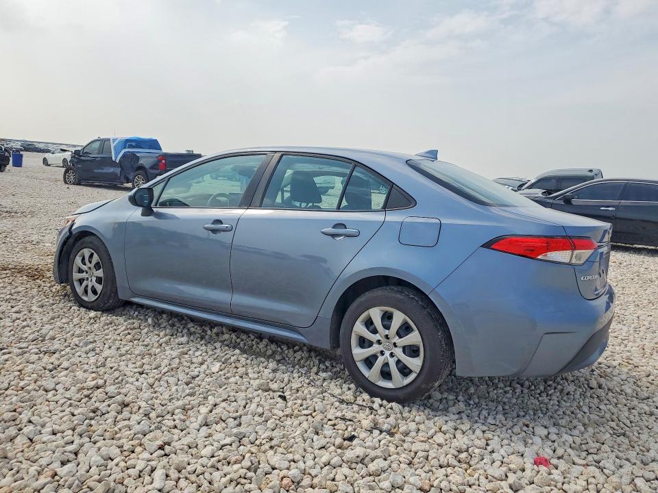 2020 Toyota Corolla VIN 5YFEPRAEXLP118504 COPART salvage auction — UNDERCARRIAGE, Salvage Title, sold $3,850 on 2026-07-16 (photo 2)