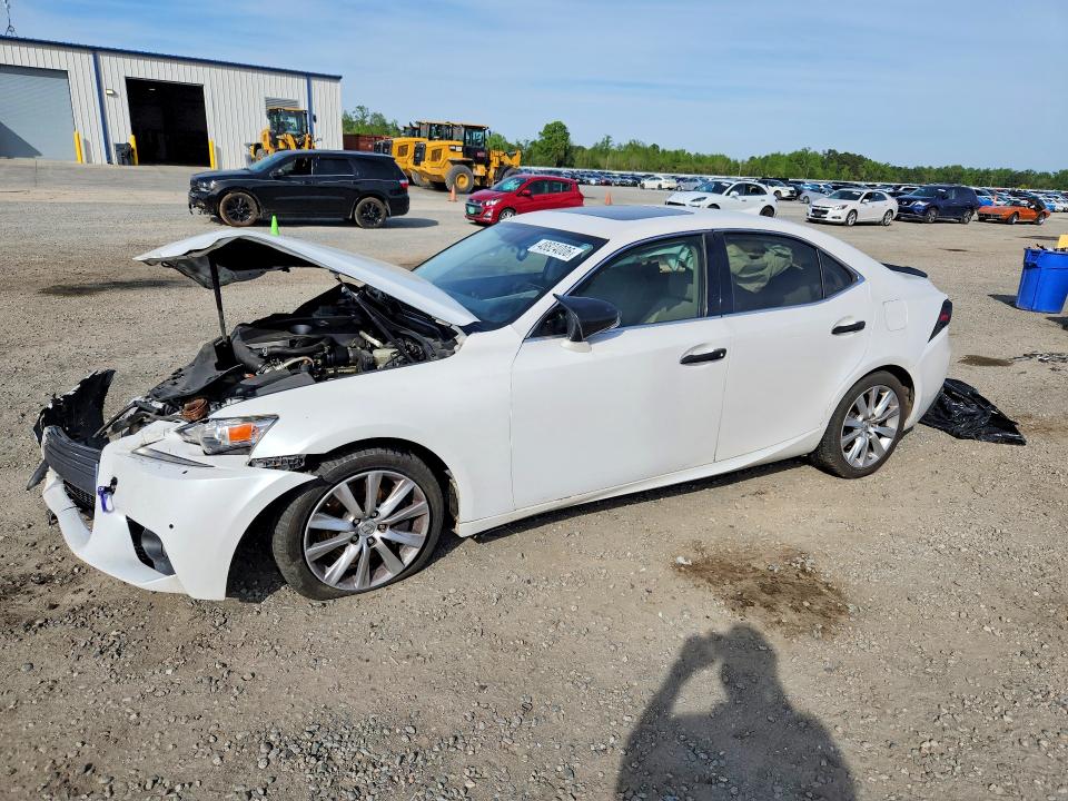 2016 Lexus Is VIN JTHBA1D27G5010902 COPART salvage auction — FRONT END, Tn - Salvage Certificate, sold $1,150 on 2026-07-13 (photo 1)