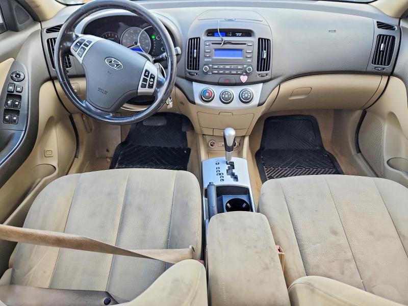 2007 Hyundai Elantra VIN KMHDU46D87U126550 COPART salvage auction — FRONT END, TX - SALVAGE VEHICLE TITLE (P), sold $525 on 2026-07-20 (photo 8)