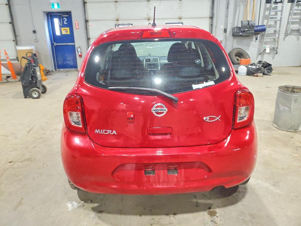 2019 Nissan Micra VIN 3N1CK3CP3KL226236 COPART salvage auction — ROOF, Ns - Salvage Title, sold $1,550 on 2026-07-09 (photo 6)