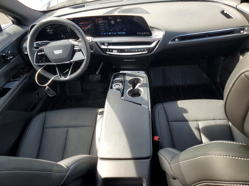 2025 Cadillac Lyriq VIN 1GYKPURL4SZ318401 COPART salvage auction — HAIL, Oh - Cert Of Title-Salvage, sold $25,750 on 2026-07-02 (photo 8)