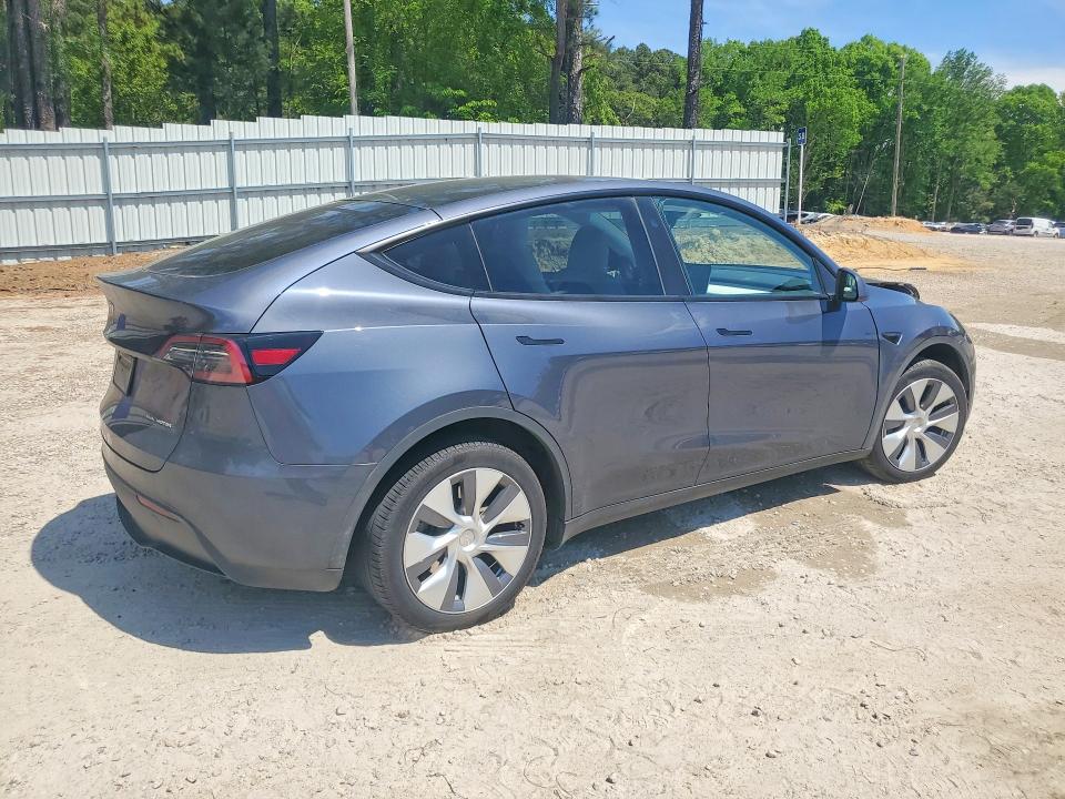 2023 Tesla Model y VIN 7SAYGDEE3PA185036 COPART salvage auction — FRONT END, Nc - Salvage Certificate Of Title, sold $12,100 on 2026-07-17 (photo 3)