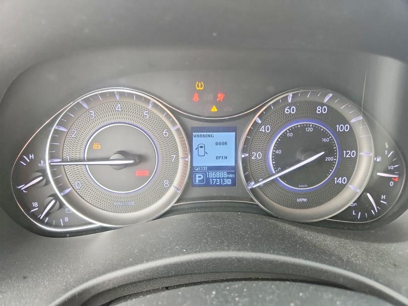 2015 Infiniti VIN JN8AZ2NF4F9571289 COPART salvage auction — SIDE, Salvage Title, sold $1,650 on 2026-07-17 (photo 9)