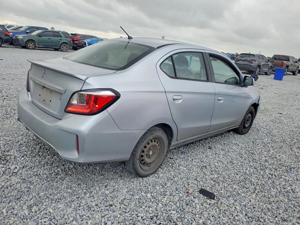 2023 Mitsubishi Mirage VIN ML32FUFJ6PHF01829 COPART salvage auction — SIDE, La - Cert Of Title-Salvage, sold $1,550 on 2026-07-13 (photo 3)
