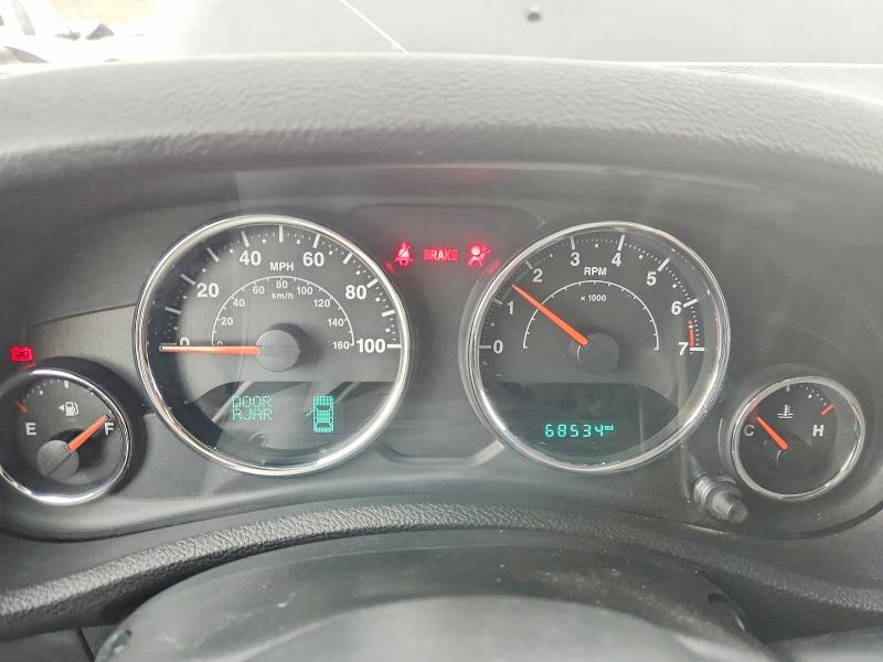 2017 Jeep Wrangler / VIN 1C4BJWDG5HL507101 COPART salvage auction — FRONT END, Nc - Salvage Cert-Rebuilt, sold $4,100 on 2026-07-20 (photo 9)