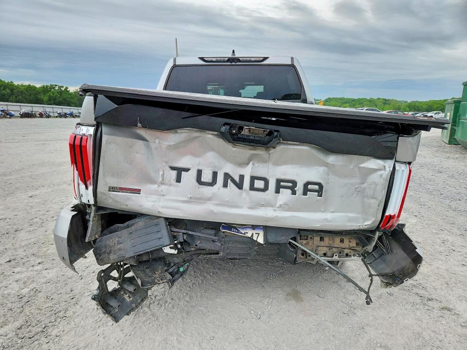 2023 Toyota Tundra VIN 5TFNA5AB5PX026983 COPART salvage auction — REAR END, Nc - Salvage Certificate Of Title, sold $17,000 on 2026-07-08 (photo 6)