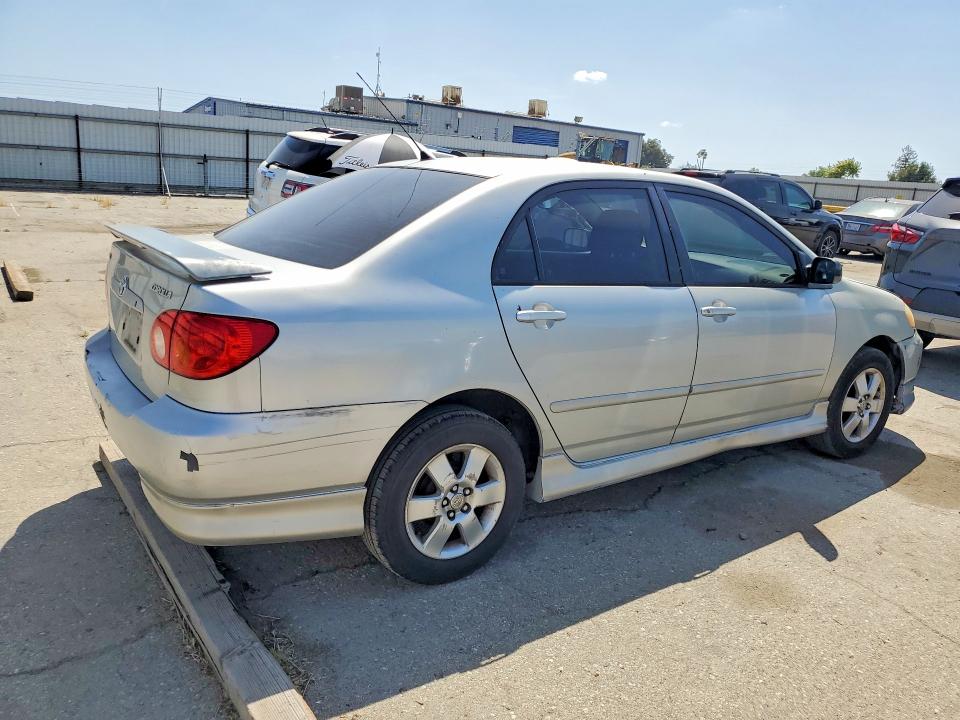 2004 Toyota Corolla VIN 1NXBR32E54Z302953 COPART salvage auction — NORMAL WEAR, Ca - Dlr/Dis/Exp Only Salvage Title, sold $900 on 2026-07-09 (photo 3)