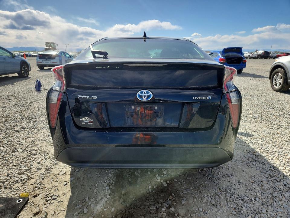 2016 Toyota Prius VIN JTDKBRFU0G3003541 COPART salvage auction — FRONT END, CO - PUBLIC - SALVAGE TITLE, sold $3,550 on 2026-07-28 (photo 6)