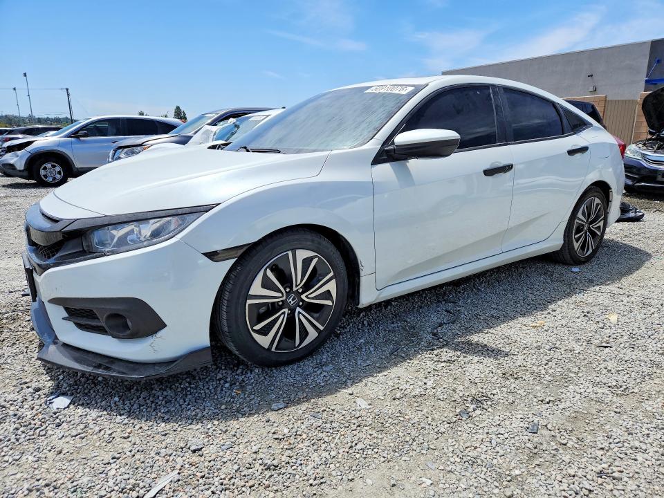 2018 Honda Civic VIN JHMFC1F72JX037747 COPART salvage auction — VANDALISM, Ca - Salvage Certificate, sold $9,100 on 2026-07-15 (photo 1)