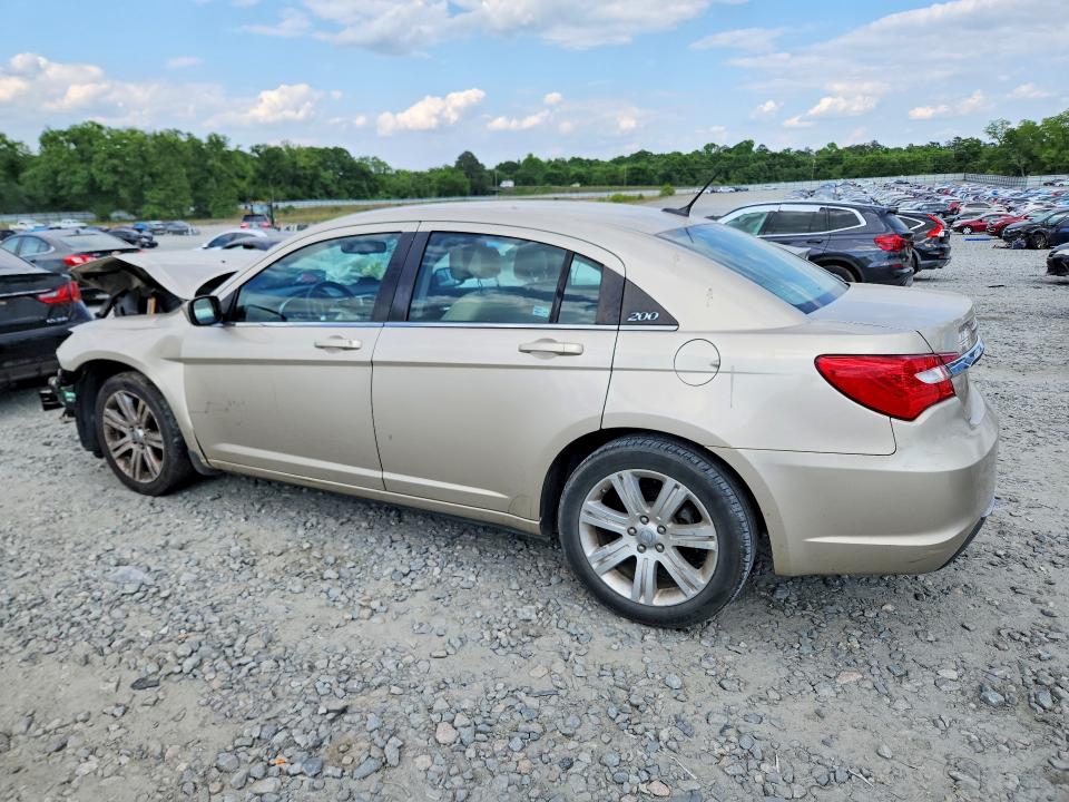 2013 Chrysler 200 VIN 1C3CCBBB2DN600434 COPART salvage auction — FRONT END, Ga - Cert Of Title-Salvage, sold $350 on 2026-07-02 (photo 2)