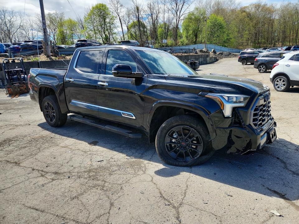 2024 Toyota Tundra VIN 5TFMC5DB8RX058718 COPART salvage auction — Front End, NY - MV-907A SALVAGE CERTIFICATE, sold $25,500 on 2026-05-07 (photo 4)