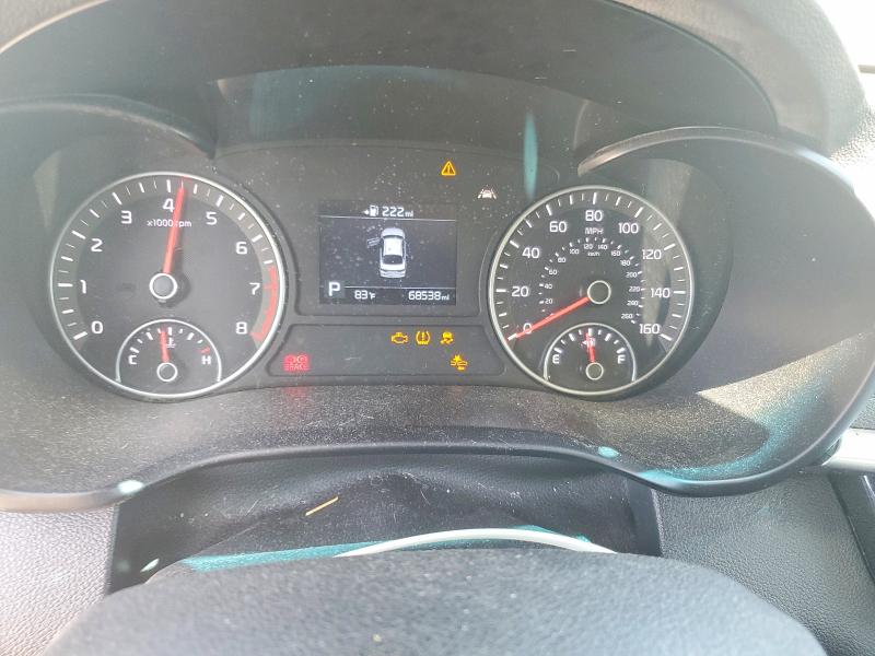 2019 Kia Optima VIN 5XXGT4L35KG345156 COPART salvage auction — FRONT END, Id - Salvage Certificate Of Title, sold $1,700 on 2026-07-14 (photo 9)