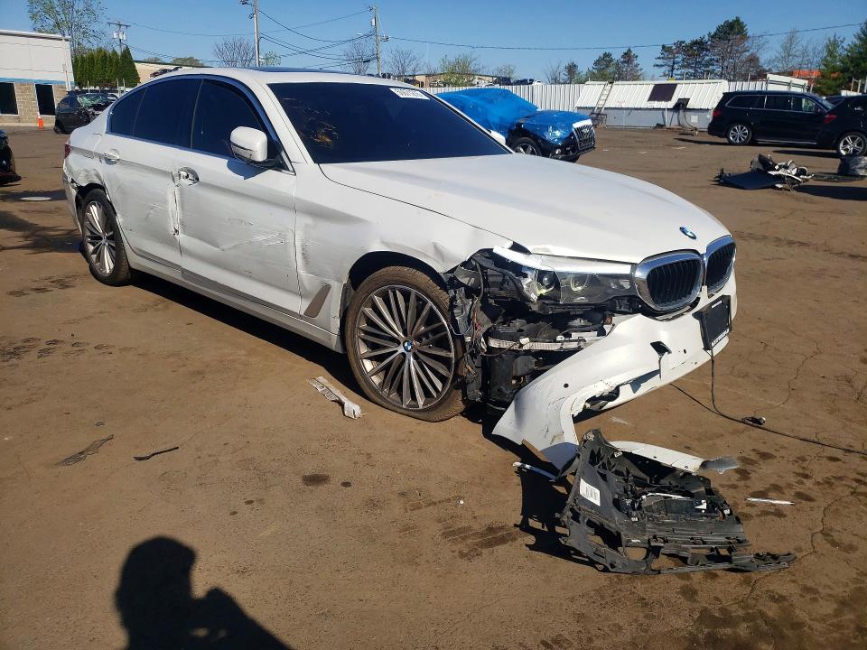 2018 BMW 5er VIN WBAJA7C56JWA72627 COPART salvage auction — FRONT END, Salvage Title, sold $4,600 on 2026-07-10 (photo 4)