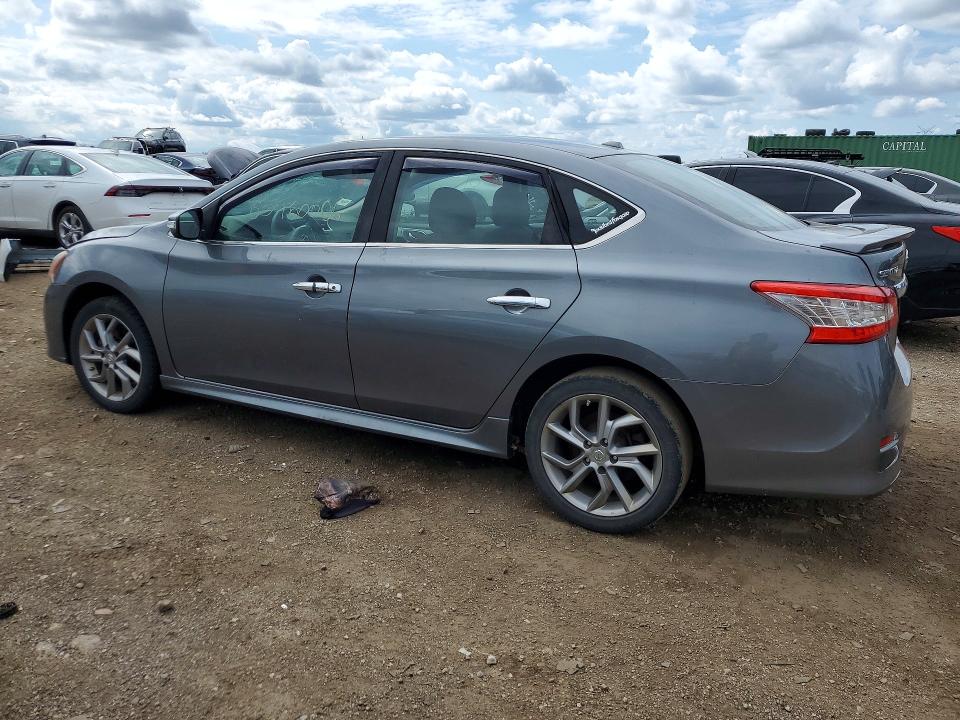 2015 Nissan Sentra VIN 3N1AB7AP4FY317915 COPART salvage auction — FRONT END, Il - Salvage Certificate, sold $425 on 2026-07-09 (photo 2)