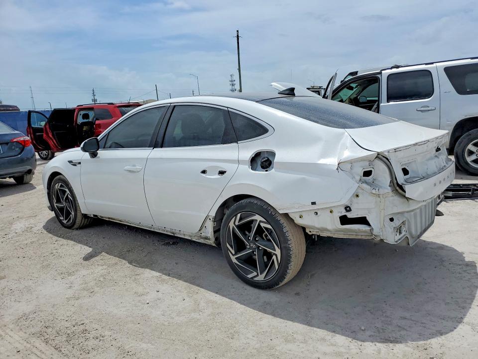 2024 Hyundai Sonata VIN KMHL14JA6RA355489 COPART salvage auction — REAR END, Fl - Cert Of Title Slvg Rebuildable, sold $9,000 on 2026-07-08 (photo 2)