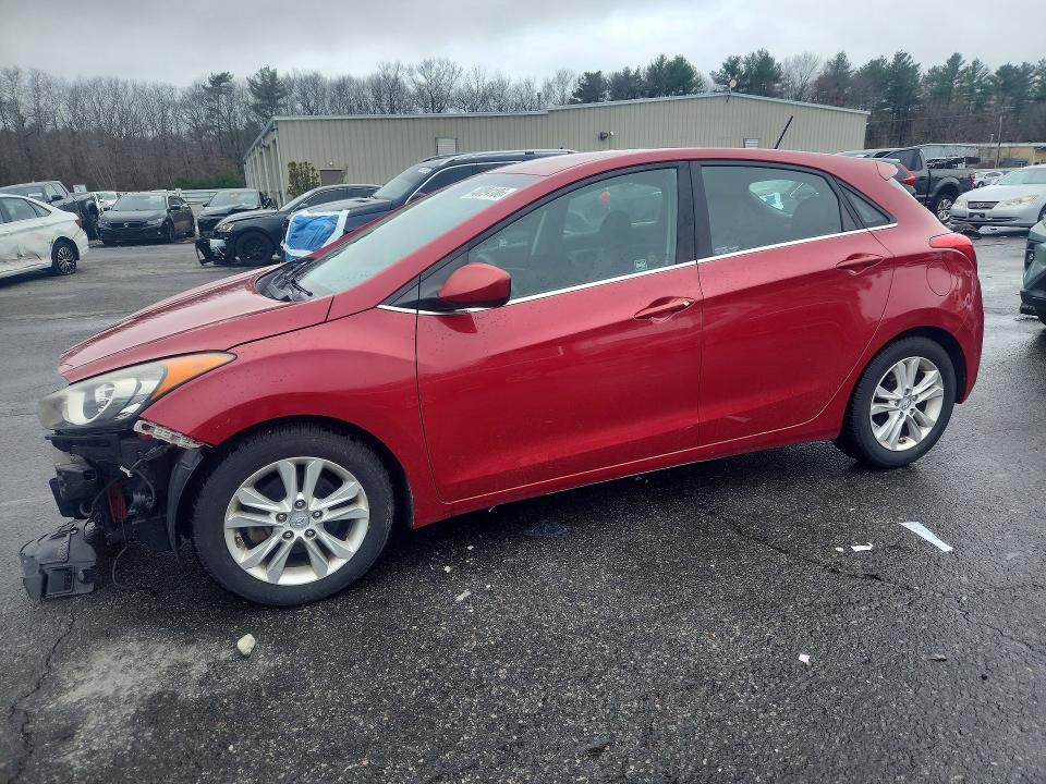 2014 Hyundai Elantra VIN KMHD35LH0EU210133 COPART salvage auction — FRONT END, RI, sold $825 on 2026-07-14 (photo 1)