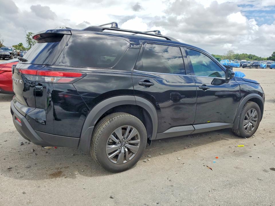 2025 Nissan Pathfinder VIN 5N1DR3BA5SC276573 COPART salvage auction — FRONT END, FL - CERT OF TITLE SLVG REBUILDABLE, sold $9,300 on 2026-07-02 (photo 3)