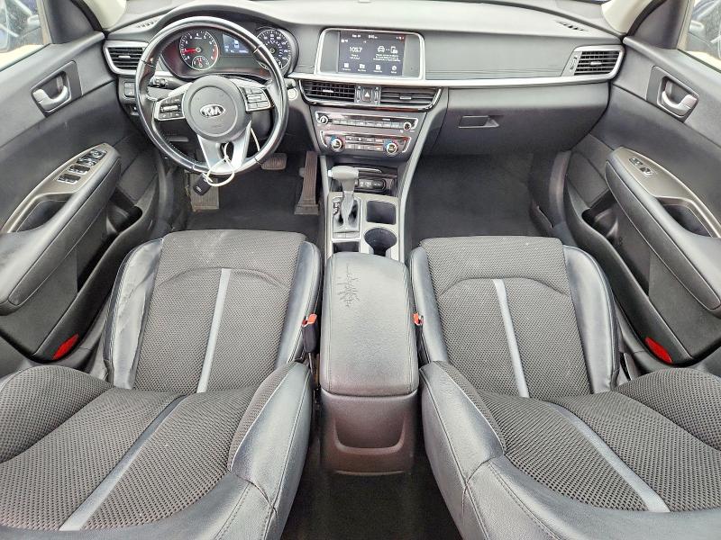 2019 Kia Optima VIN 5XXGT4L35KG319768 COPART salvage auction — FRONT END, Tx - Salvage Vehicle Title, sold $400 on 2026-07-02 (photo 8)