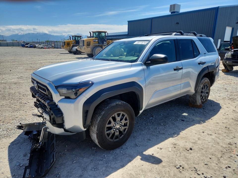2025 Toyota 4runner VIN JTEVA5BR5S5073474 COPART salvage auction — FRONT END, Ut - Salvage Certificate, sold $26,000 on 2026-07-10 (photo 1)